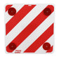 Panneau de signalisation pour porte-vélos camping-car 50 x 50 cm – vue 2