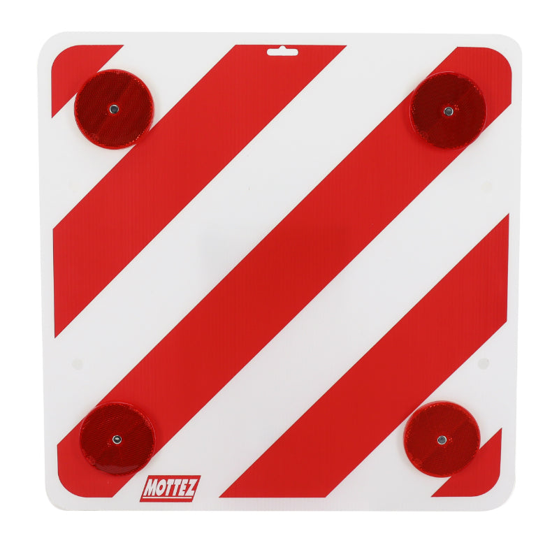 Panneau de signalisation pour porte-vélos camping-car 50 x 50 cm – vue 2