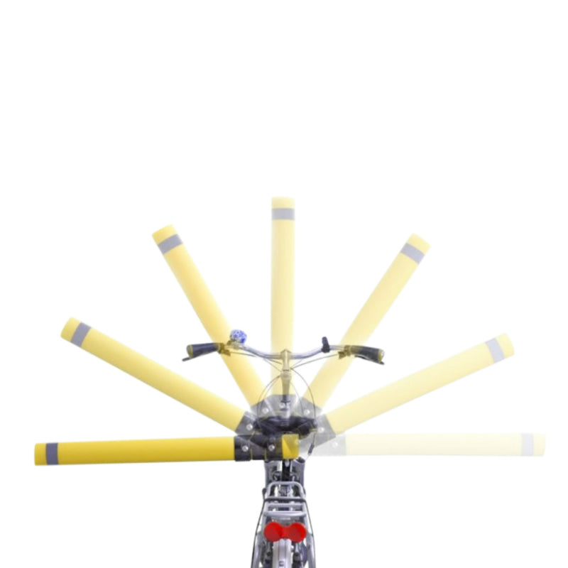 Écarteur de danger La Paulette 70 cm jaune réfléchissant – vue 6