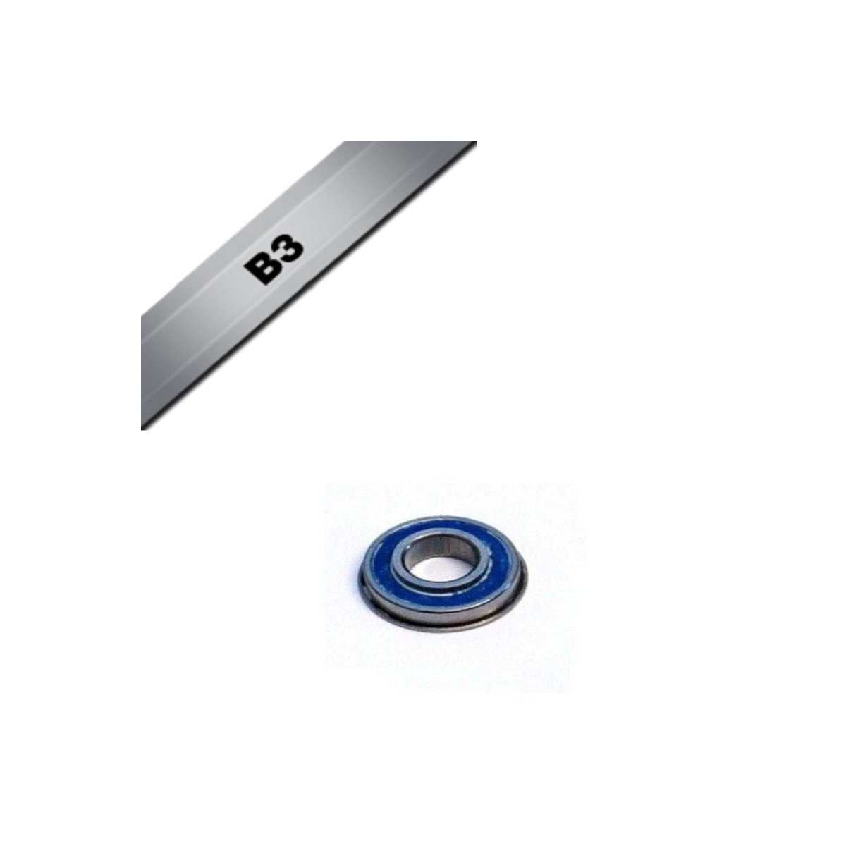 Roulement à collerette BLACKBEARING – 6802 – 15 x 24/26 x 5/7 mm – B3
