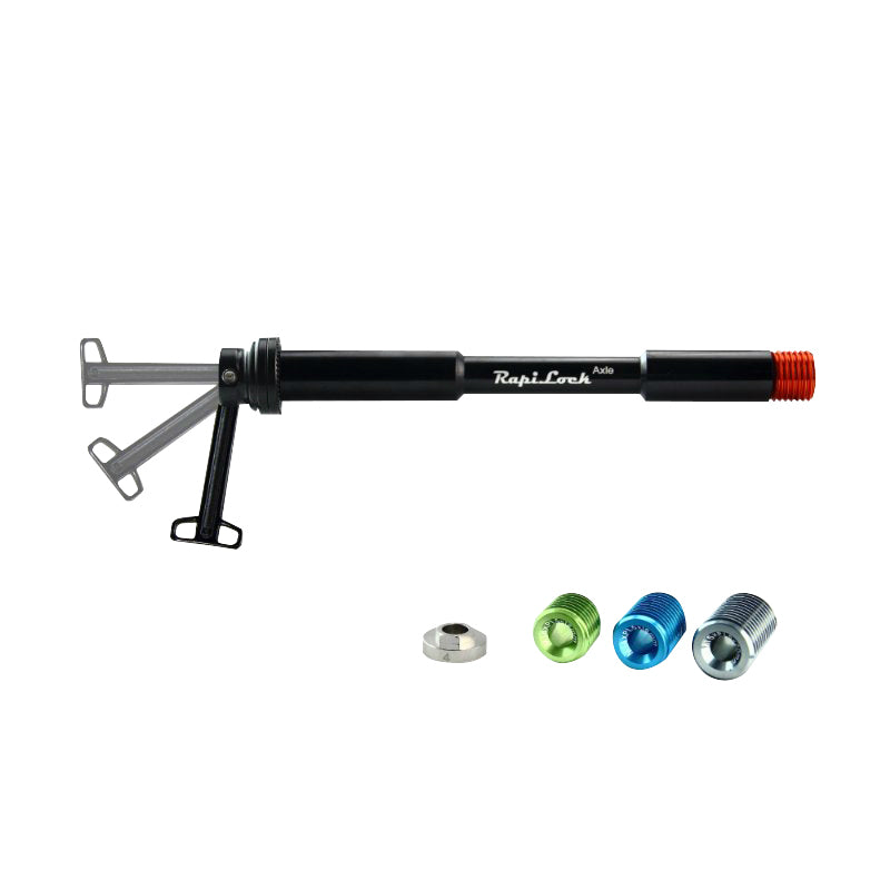 Axe traversant VTT avant Rapilock Rapido 133 mm M15