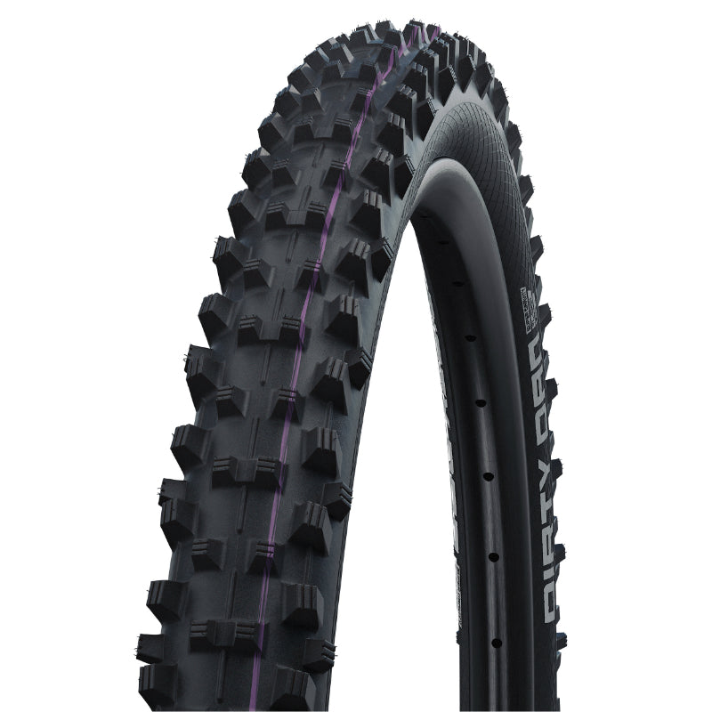 Pneu VTT Schwalbe Dirty Dan Super Downhill Addix Ultrasoft noir tringle rigide tubeless ready – 29 x 2,35 (60-622)
