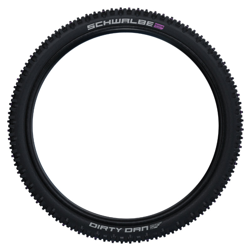 Pneu VTT Schwalbe Dirty Dan Super Downhill Addix Ultrasoft noir tringle rigide tubeless ready – 29 x 2,35 (60-622) – vue 2