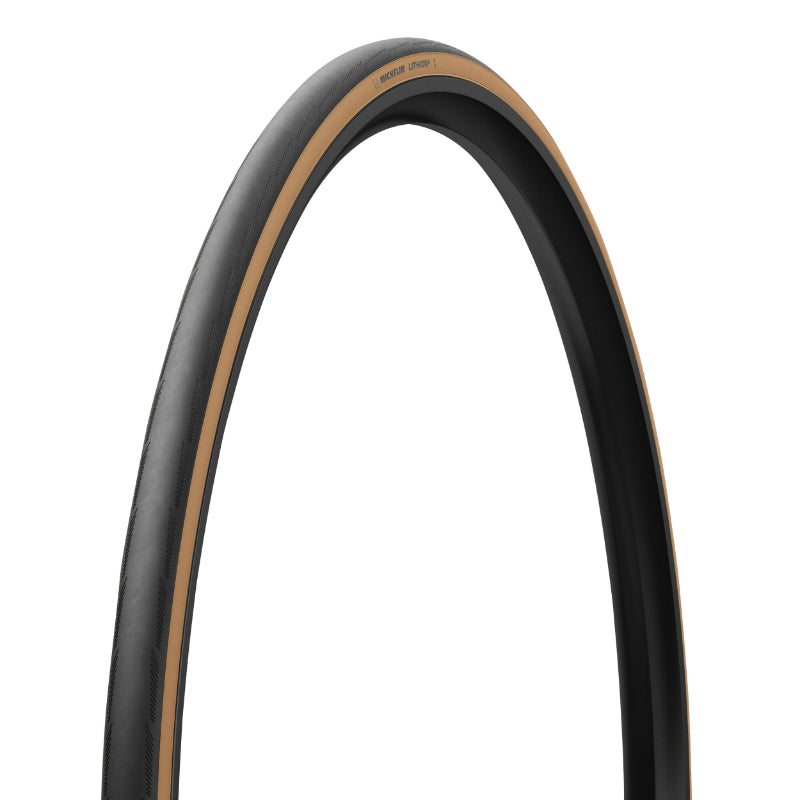 Pneu route Michelin Lithion 4 noir-beige tringle souple – 700 x 30 (30-622)