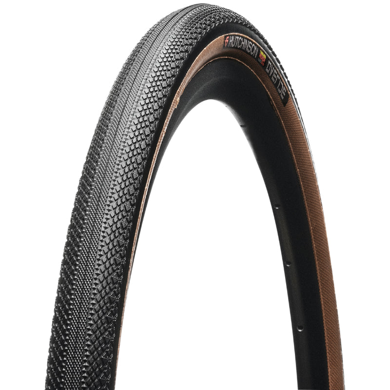 Pneu gravel Hutchinson Overide Hardskin noir-beige tringle souple tubeless ready – 700 x 40 (40-622) – vue 2