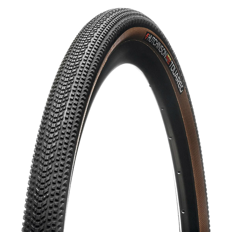 Pneu gravel Hutchinson Touareg Reinforced noir-beige tringle souple tubeless ready – 700 x 40 (40-622)