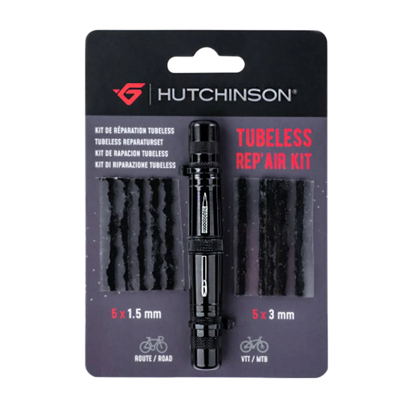 Kit de réparation tubeless Hutchinson à mèches capsule alu route-VTT – vue 3
