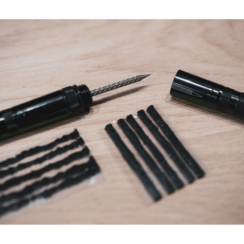 Kit de réparation tubeless Hutchinson à mèches capsule alu route-VTT – vue 2