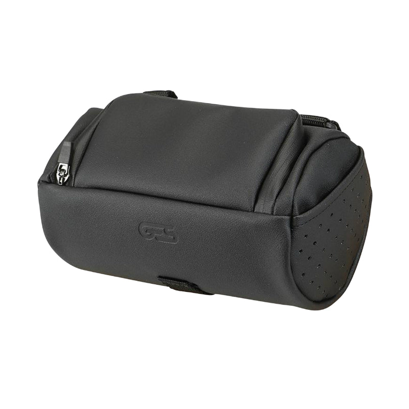 Sacoche de cintre GES Gorla cylindrique noire cuir synthétique 3 L