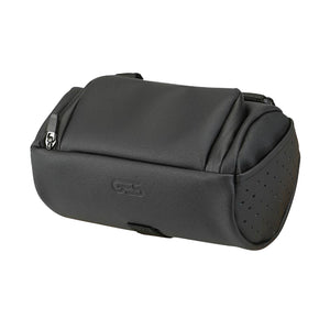 Sacoche de cintre GES Gorla cylindrique noire cuir synthétique 3 L