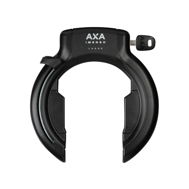 Antivol fer à cheval AXA Imenso grande ouverture 75 mm noir – Rétractable