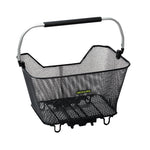 Panier arrière fil acier Racktime Bask It 23 L Deluxe – Noir