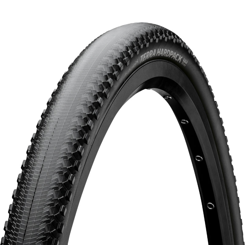 Pneu gravel Continental Terra Hardpack Shield Wall noir tringle souple tubeless ready – 700 x 50 (50-622)