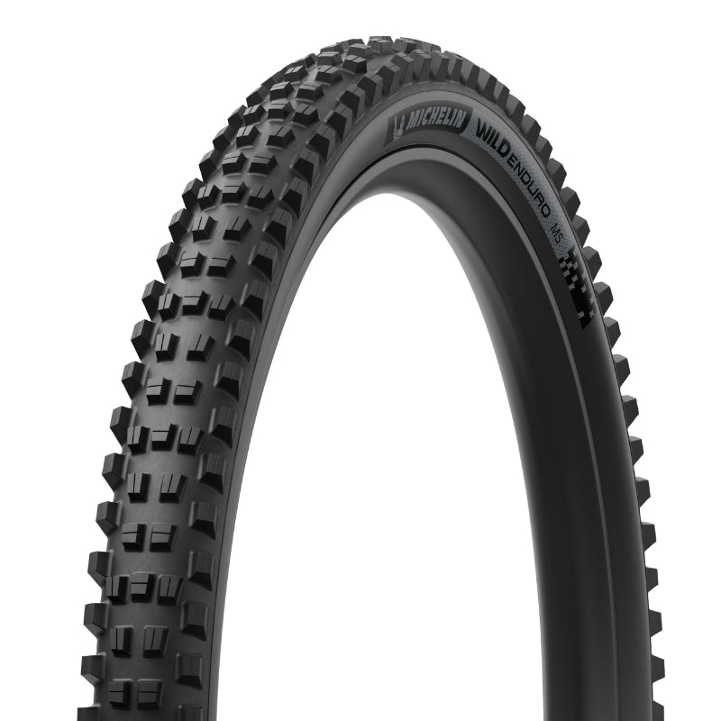 Pneu VTT gravity Michelin Wild Enduro Ms Racing Line noir tringle souple tubeless ready – 29 x 2,40 (61-622) – stickers dark