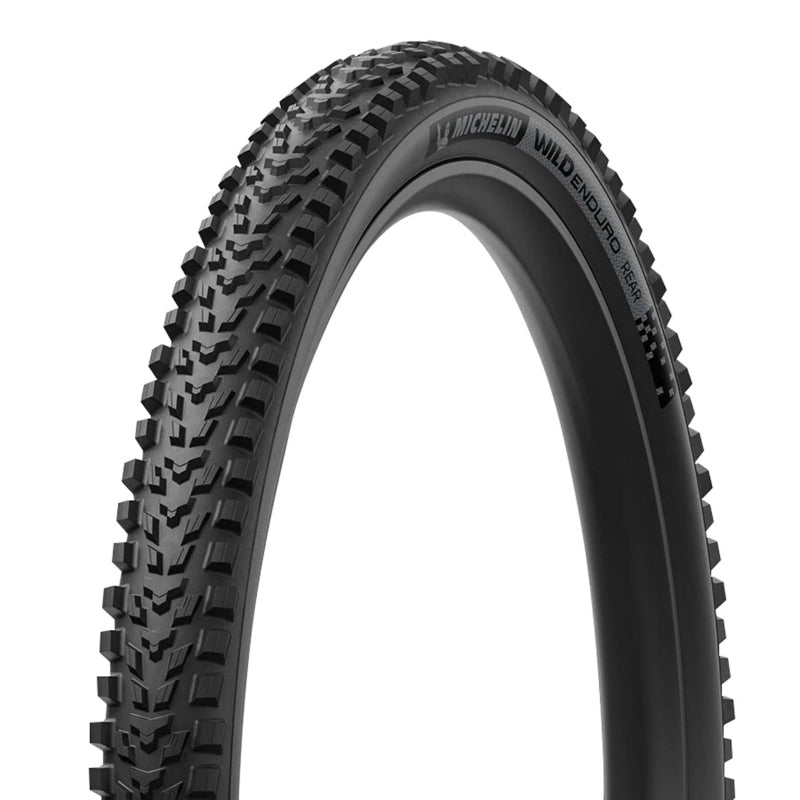 Pneu VTT gravity Michelin Wild Enduro Rear Racing Line noir tringle souple tubeless ready – 29 x 2,40 (61-622) – stickers dark