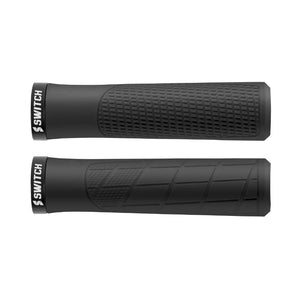Poignées VTT Switch King Lock-On noires 34 mm (paire)