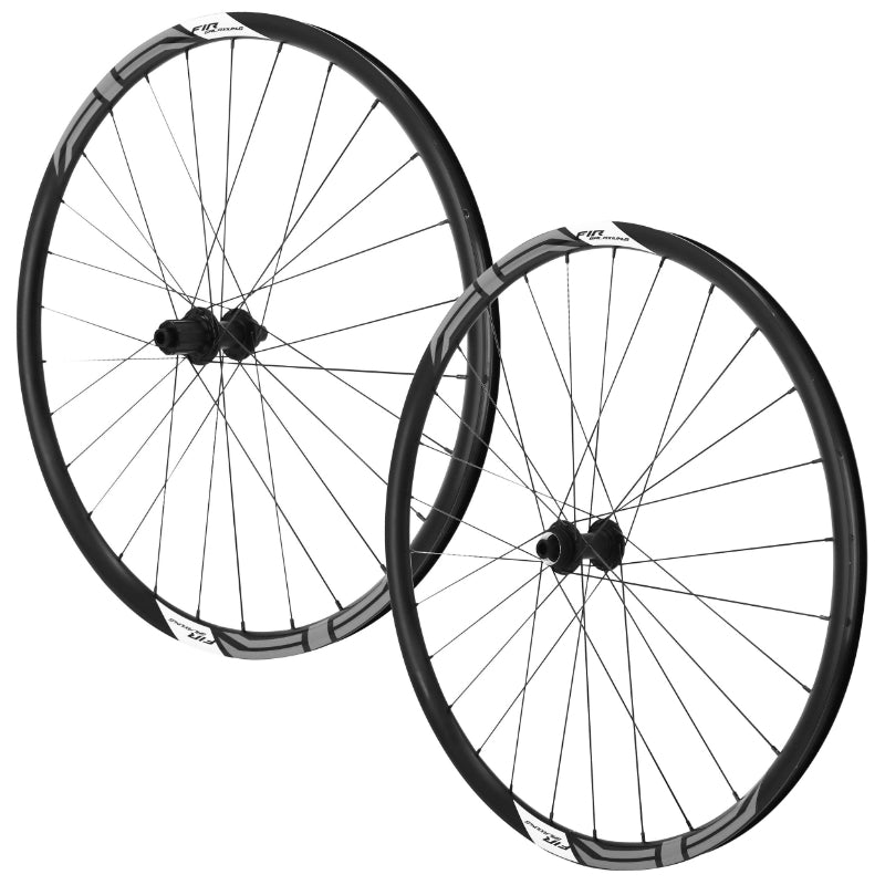 Paire de roues gravel disque 700 Fir Galaxium Centerlock tubeless ready – Shimano HG 10-12 v