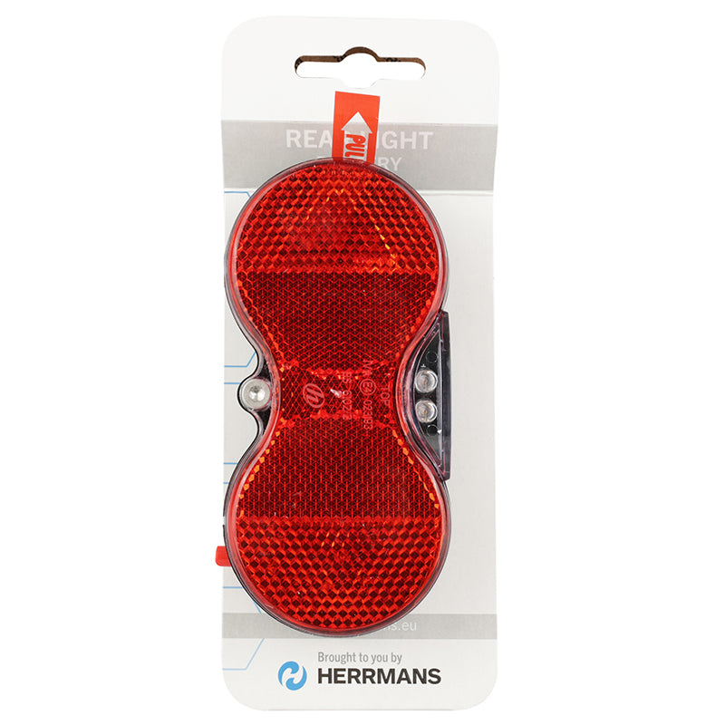 Éclairage arrière à piles Herrmans Goggle XI porte-bagages 80 mm – vue 3