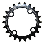 Plateau VTT Miche 64 mm 4 branches intérieur noir – 22