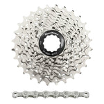 Pack cassette Sunrace RS1 10 vitesses 11-28 et chaîne CN10A 116 maillons