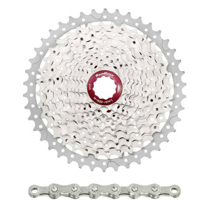 Pack cassette Sunrace MS8 11 vitesses 11-46 et chaîne CN11A 126 maillons