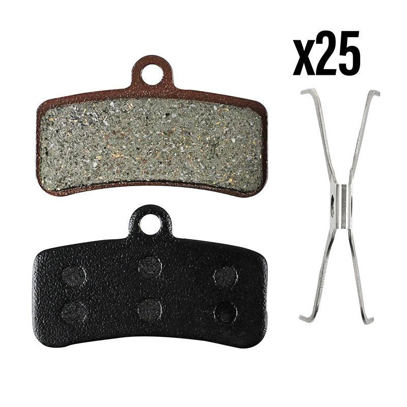 Plaquettes de frein Newton organiques Shimano XTR M9120, XT M8120, MT520-420 – vue 2