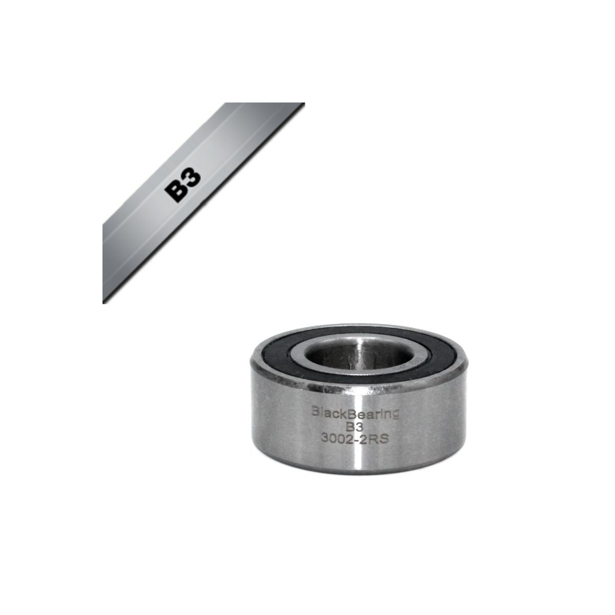 Roulement 3002-2RS 15 x 32 x 13 mm BLACKBEARING