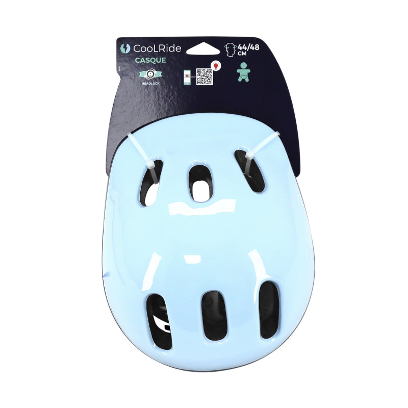 Casque vélo enfant-bébé Coolride bleu 44-48