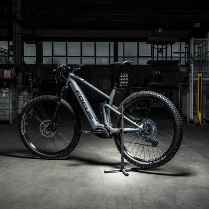 Support 1 vélo Officine Parolin noir démontable fixation base arrière
