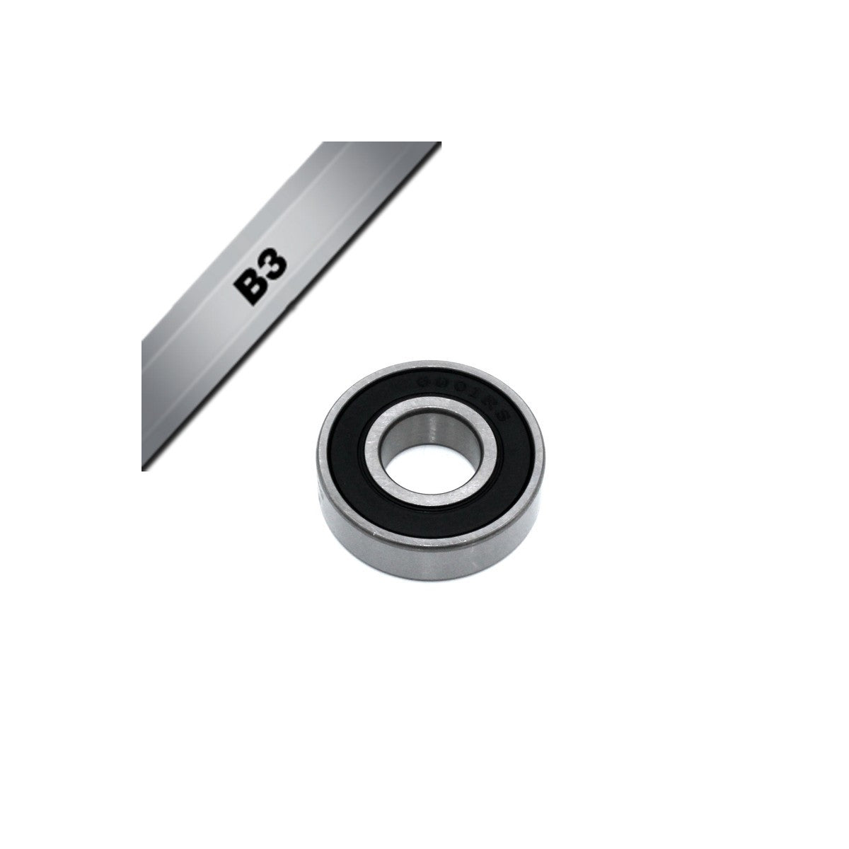 Roulement 6001-2RS 12 x 28 x 8 mm BLACKBEARING