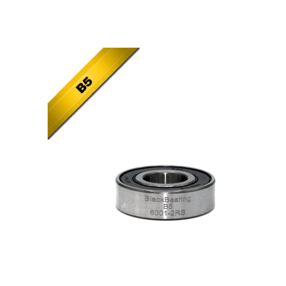 Roulement 6001-2RS 12 x 28 x 8 mm BLACKBEARING – B5