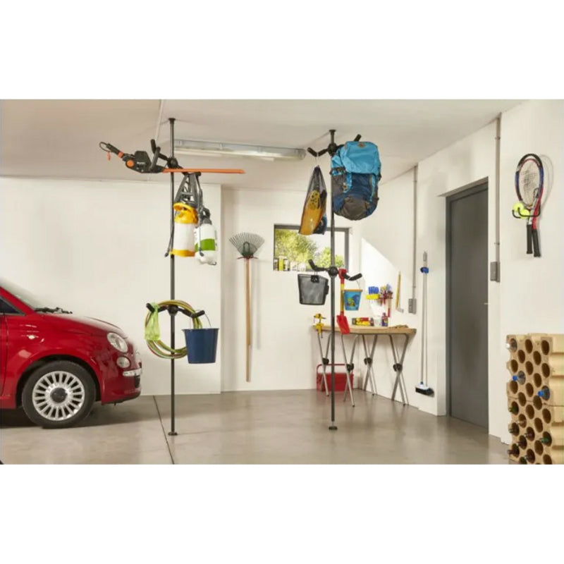 Système de rangement au plafond pour 2 vélos – vue 7