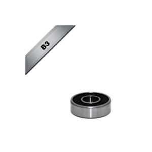 Roulement 607-2RS 7 x 19 x 6 mm BLACKBEARING