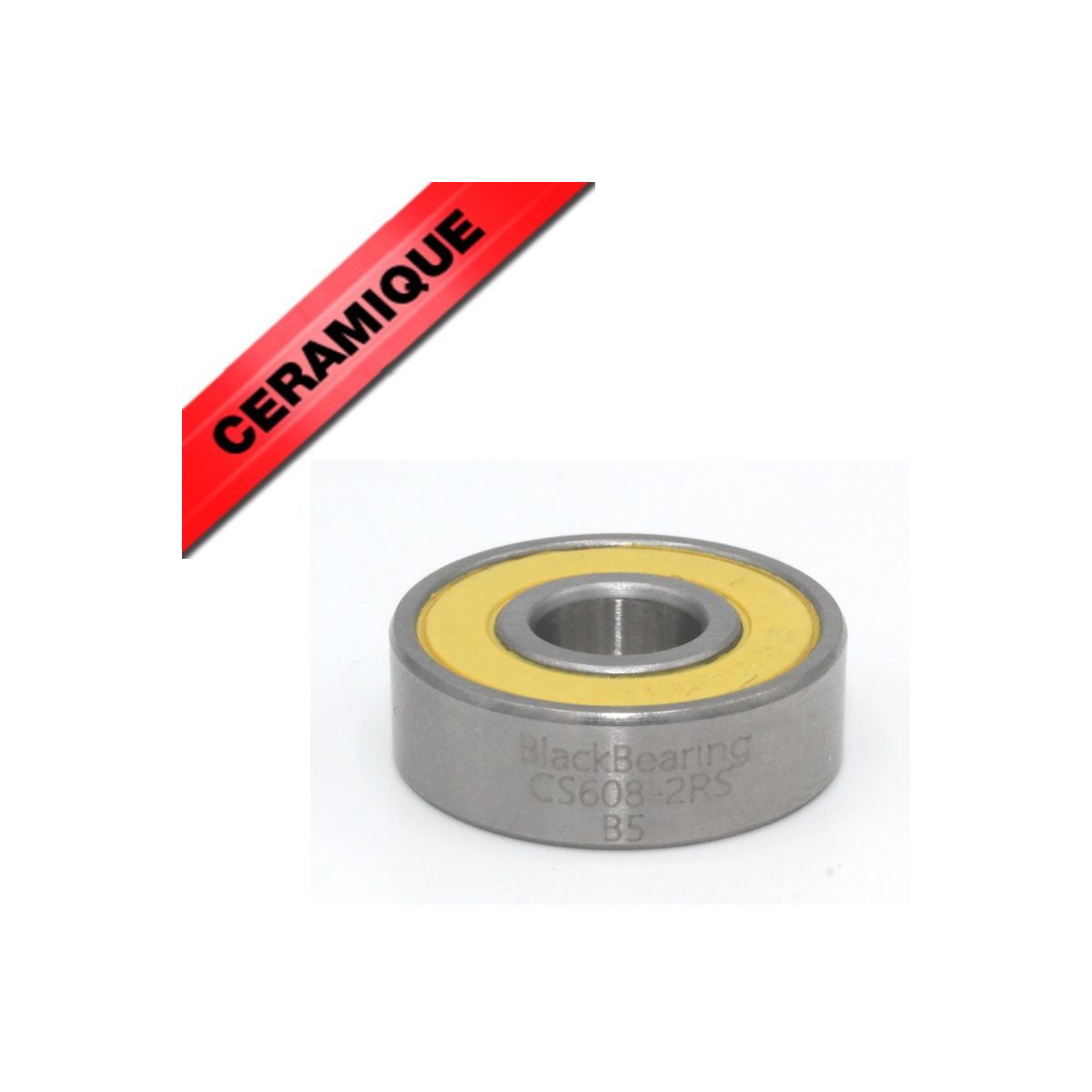 Roulement 608-2RS 8 x 22 x 7 mm BLACKBEARING – Céramique