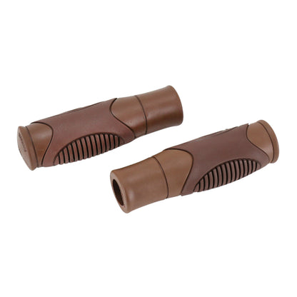 Poignées city Herrmans Spect marron 120 mm (paire)