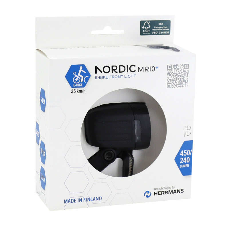 Éclairage avant VAE Herrmans MR10+ 240-450 lumens – vue 3