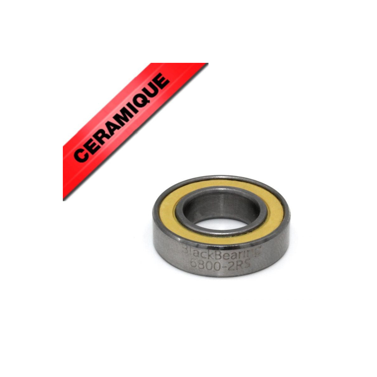 Roulement 6800-2RS 10 x 19 x 5 mm BLACKBEARING – Céramique