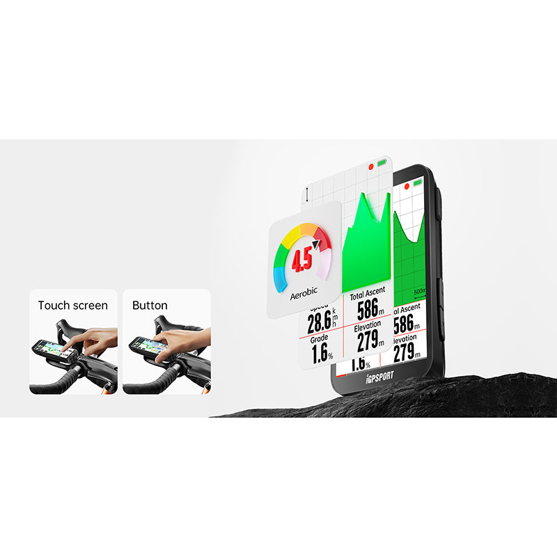 GPS compteur iGPSport iGS800 couleur tactile cartographie Wi-Fi – vue 14