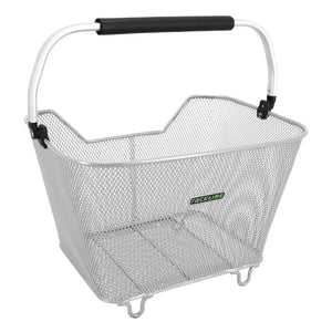 Panier arrière fil acier Racktime Bask It 23 L Deluxe – Argent