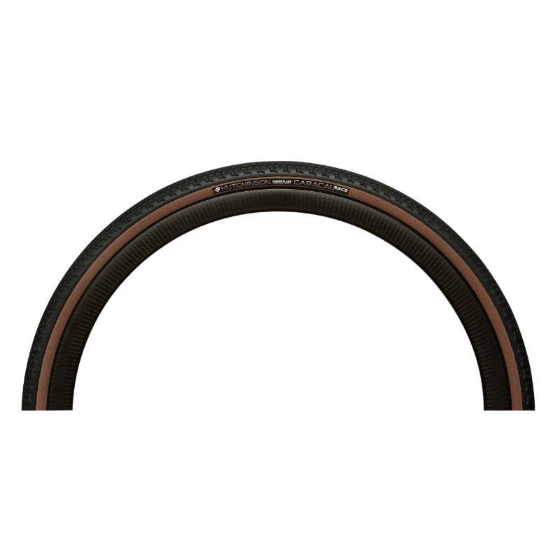 Pneu gravel Hutchinson Caracal Race Racing Lab Tan noir-beige tringle souple tubeless ready – 700 x 40 (40-622) – vue 3