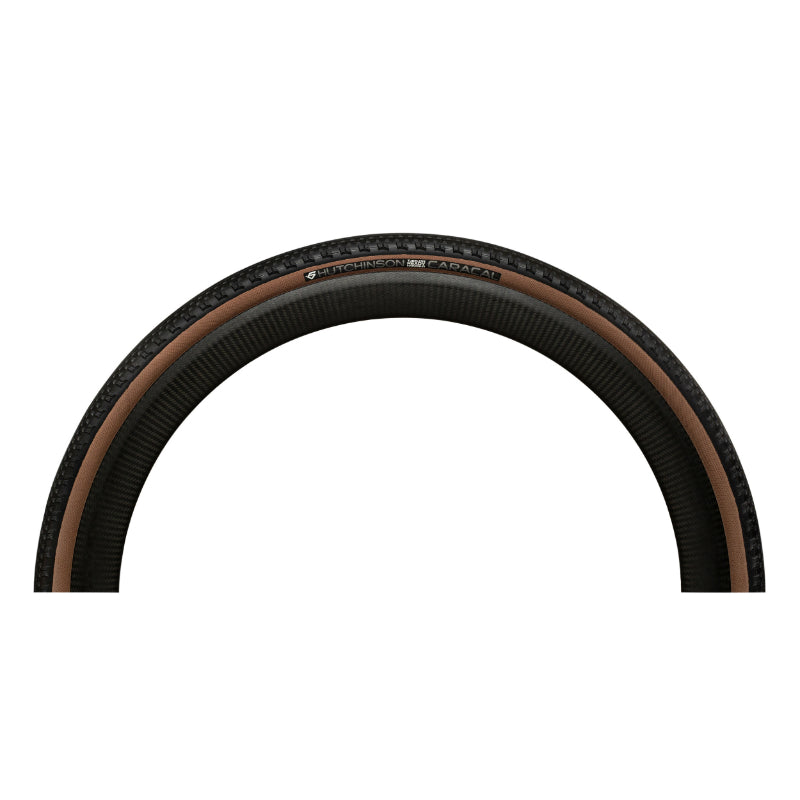 Pneu gravel Hutchinson Caracal Hardskin Tan noir-beige tringle souple tubeless ready – 700 x 40 (40-622) – vue 3