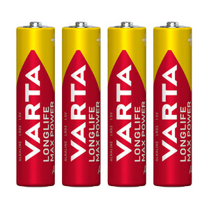 Piles AAA LR03 Varta Longlife Max Power (lot de 4) – vue 2