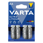 Piles AA LR06 Varta Ultra Lithium (lot de 4)