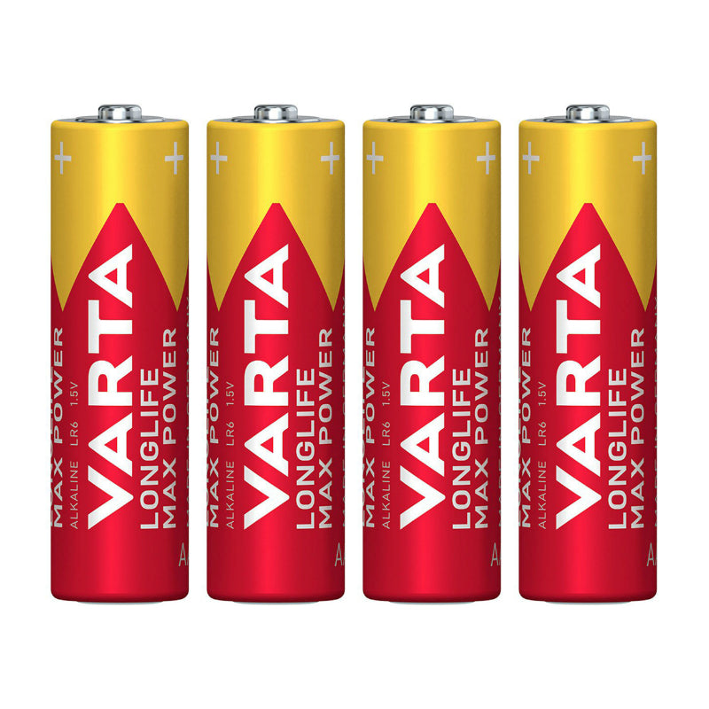 Piles AA LR06 Varta Longlife Max Power (lot de 4) – vue 2
