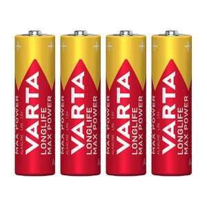 Piles AA LR06 Varta Longlife Max Power (lot de 4) – vue 2