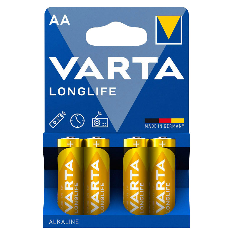 Piles AA LR06 Varta Longlife (lot de 4)