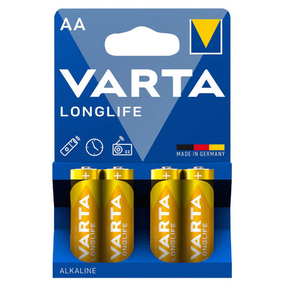 Piles AA LR06 Varta Longlife (lot de 4)