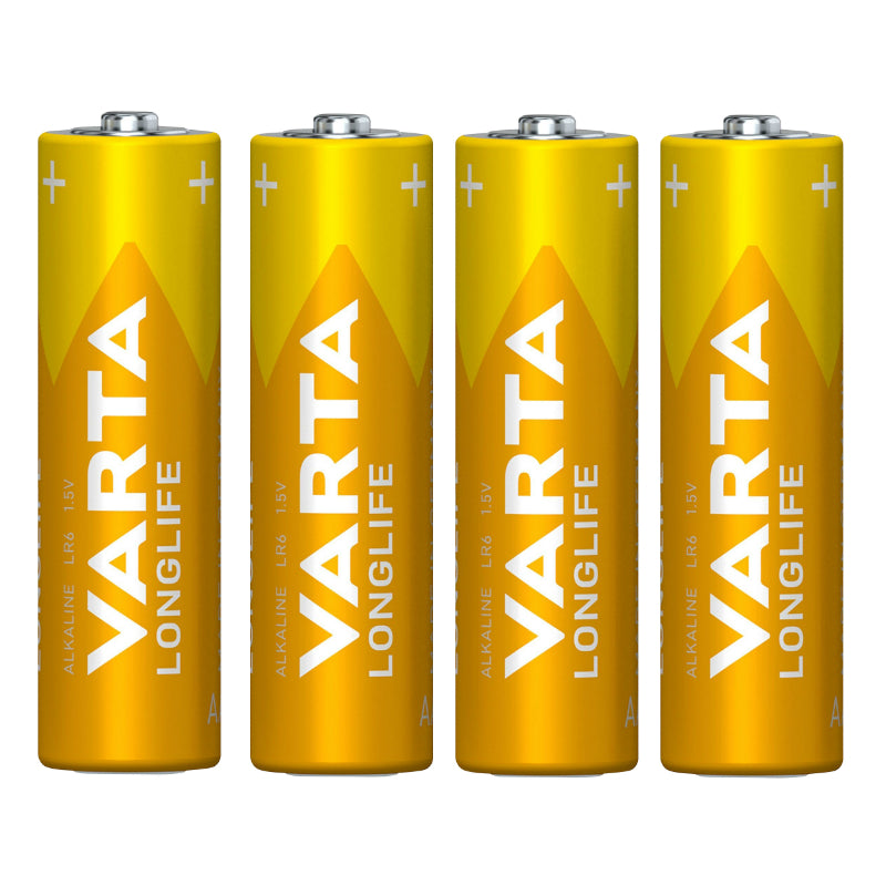 Piles AA LR06 Varta Longlife (lot de 4) – vue 2