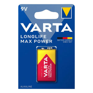 Pile 9 V 6LR61 Varta Longlife Max Power