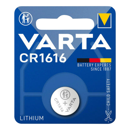 Pile bouton CR1616 Varta lithium 3 V